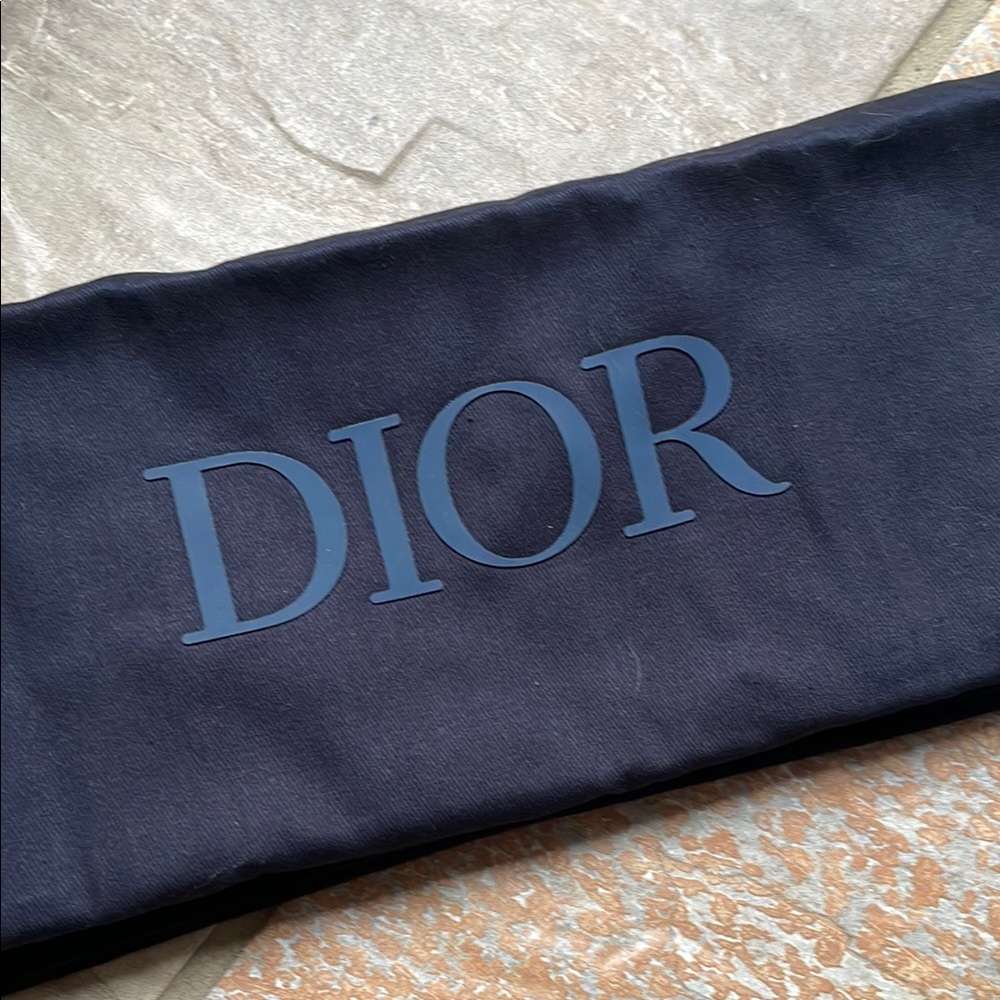 NWOT Dior Genuine Navy Blue dust bag